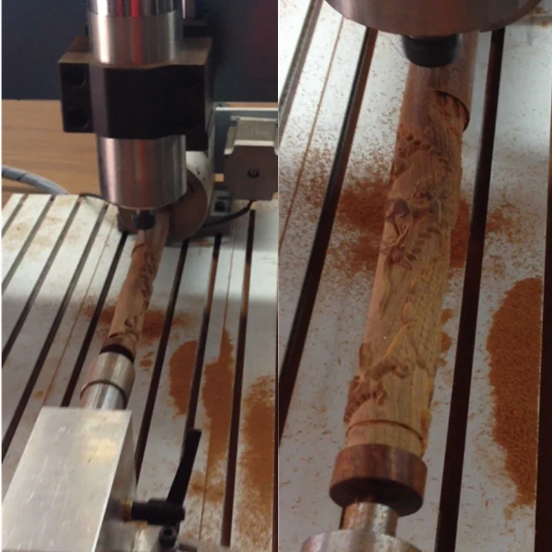 Uchwyt tokarski 3-szczękowy 80MM CNC Oś obrotowa 4. Oś Konik Wałek drążony do frezarki CNC Router Engraver