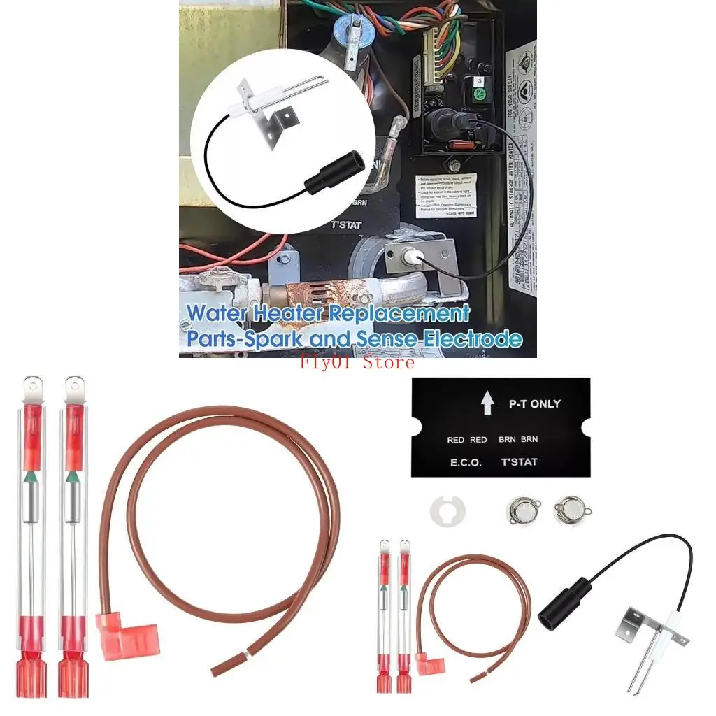 Water Heater Thermal Cutoff set inludes Igniters for Trailer 91447 93866 93868