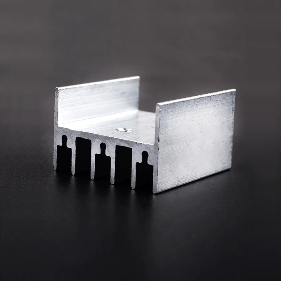 Cooling fin Aluminum heat sink with needle radiator TO-220/7805/7812 15*10*16/20/25/30/35mm