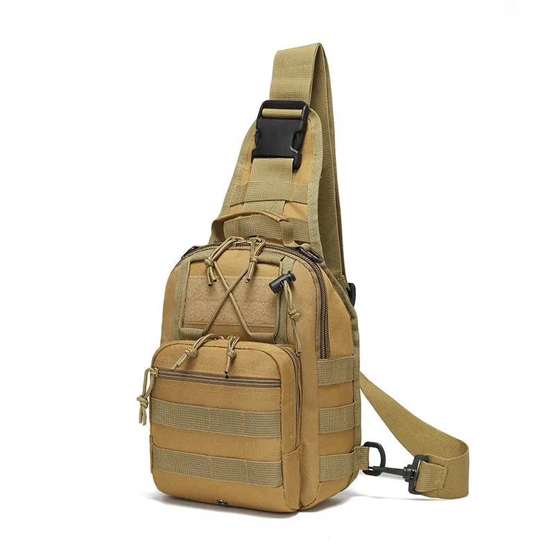 

Oxford cloth cycling bag camouflage outdoor sports small chest hanging bag single shoulder sling outdoor tactical chest bag