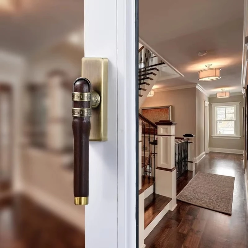 Aluminum Alloy Window Handle, Chinese Style Sequoia Handle, Door Window Office