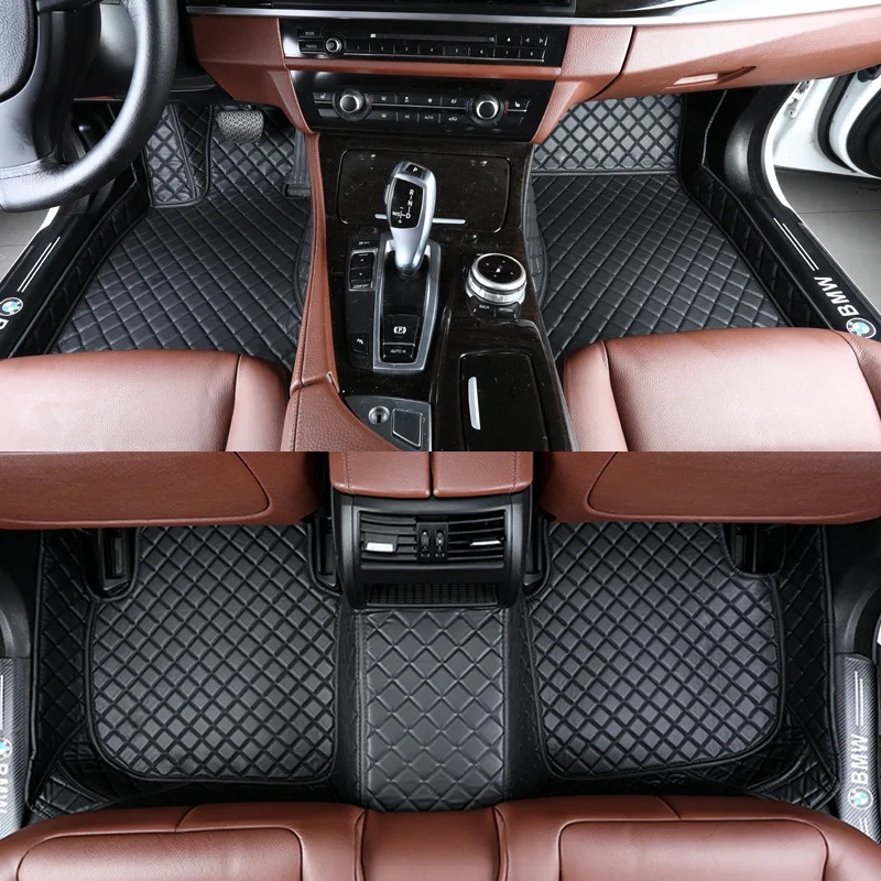 ZTT Custom Leather Car Mats For Rolls-Royce Ghost Phantom Accesories Automotive Carpet