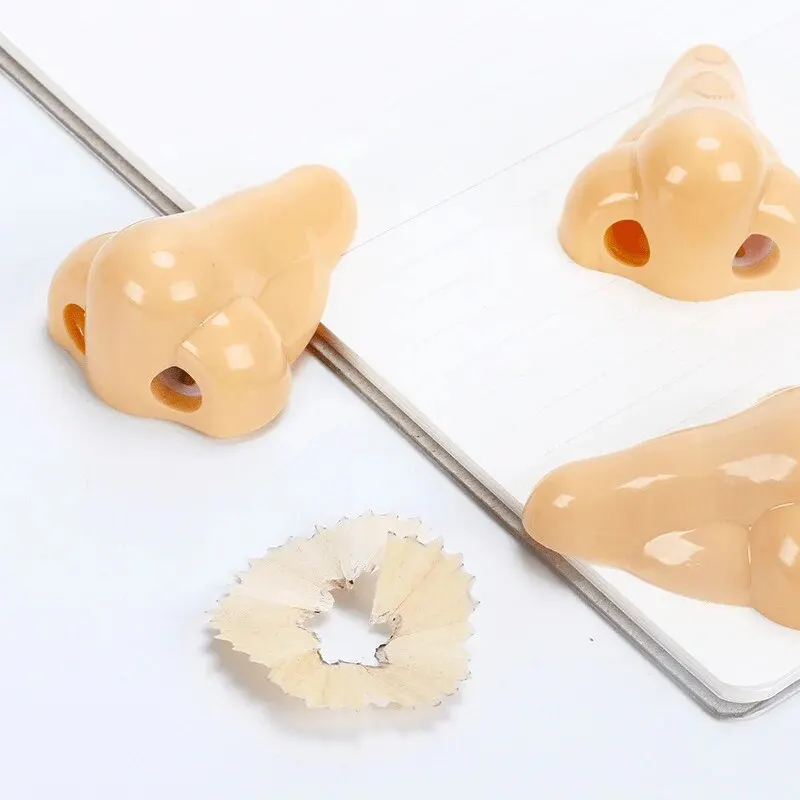 برايات قلم رصاص على شكل أنف ، براية قلم رصاص مضحكة للأنف ، لوازم مدرسية ، جوائز للأطفال ، هدايا حفلات ، 1: 12: #4