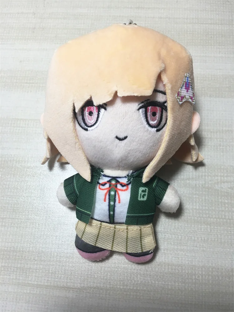 15Cm Danganronpa Nanami Chiaki Pluche Hanger Anime Game Gevulde Doll Speelgoed Rugzak Tas Sleutelhanger Sleutelhanger Cosplay Props Fans Gift