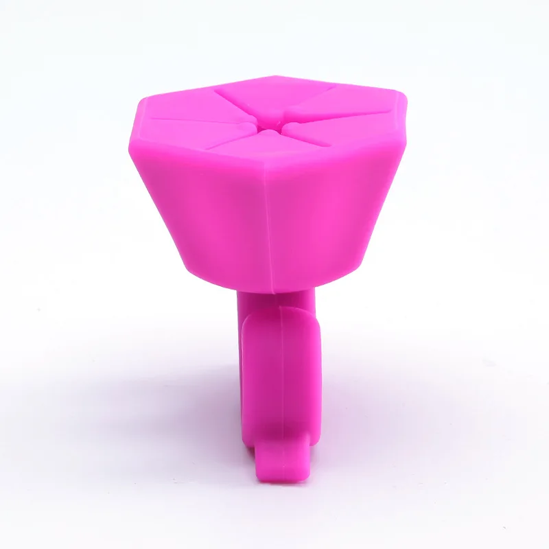 جديد الماس شكل الفينيل إزالة الأعشاب الضارة الخردة جامع المحمولة سيليكون صندوق تخزين النفايات للحرف اليدوية جامع النفايات سجل القصاصات #5