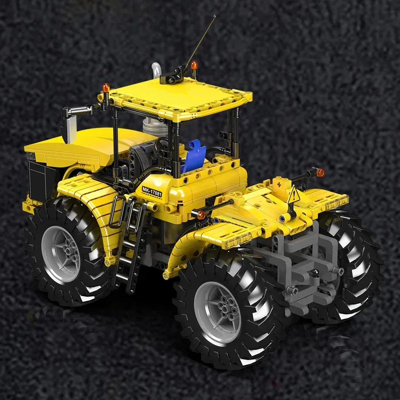 Mould King 17081/17082 juguetes técnicos para coche, Tractor articulado RC Challenger, bloques de construcción, camión Enginerring, ladrillo, regalo para niños