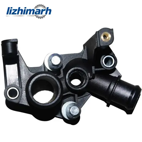 7M5G8K556AC 1531004 7M5G8594AC Engine Coolant Water Outlet Housing Thermostat for ford fiesta 1.6 focus mk3 2012-2016