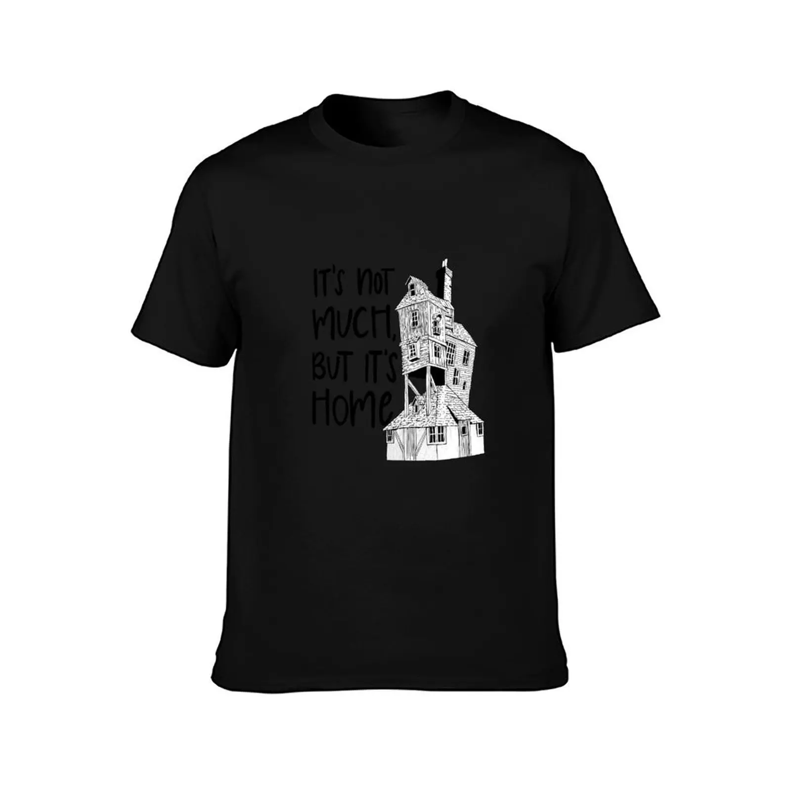 It’s not much, but it’s home - The Burrow T-Shirt, Summer Casual Cotton Tee, Oversized Streetwear Tops, Vintage Graphic Print