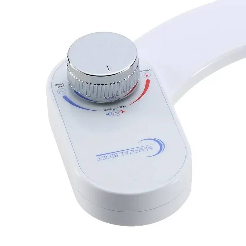 Excellent New Hot/Cold Toilet Bidet Toilet Seat Attachment Dual Nozzle Brass Water Inlet Bidet Toilet Water Sprayer Hygienic Sho
