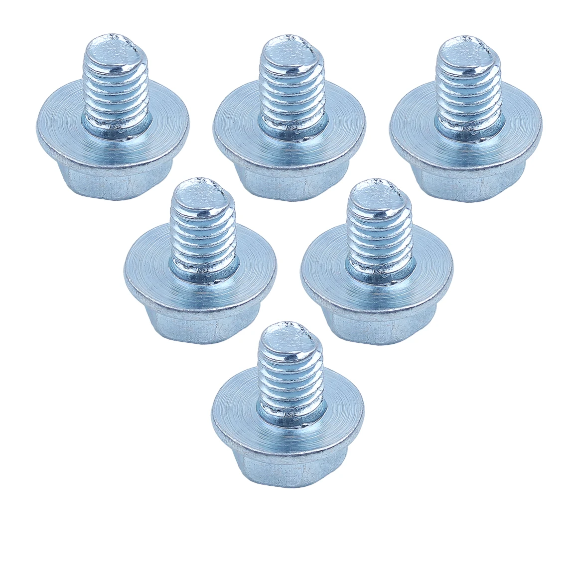 6PC Recoil Bolts For Honda GX120 GX160 GX200 GX240 GX270 GX340 GX390 Replace part No 90008-ZE2-003