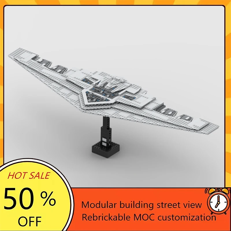 

Набор для сборки космического корабля из 901 детали по мотивам популярного фильма «Звездные войны», модульный конструктор MOC, технологичный подарок, праздничный набор для детей