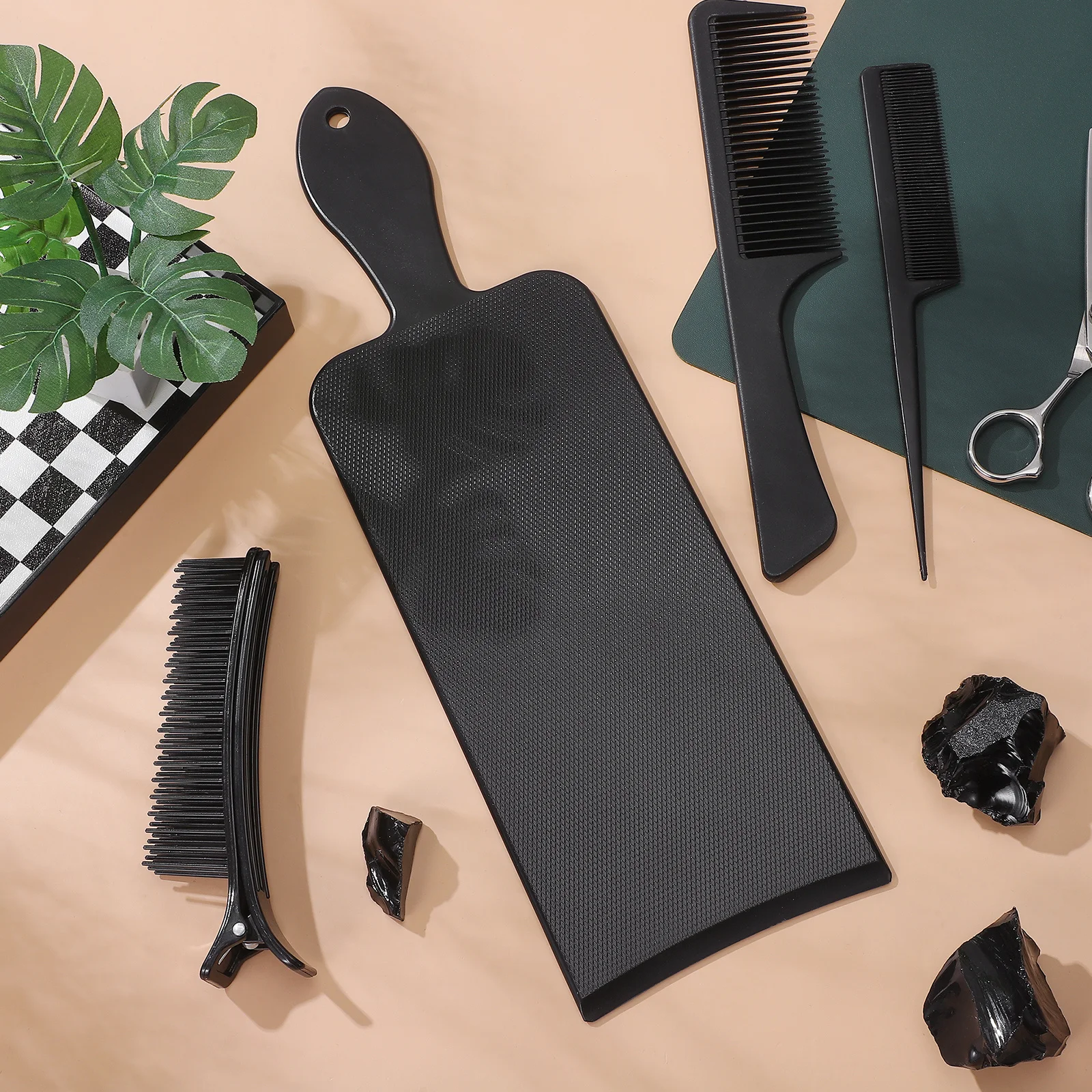 1Pcs Hair Dye Plate Premium ABS Non-Slip Hair Bleach Coloring Tool Comfortable Handle Hairdressing Salon Application - Image 2