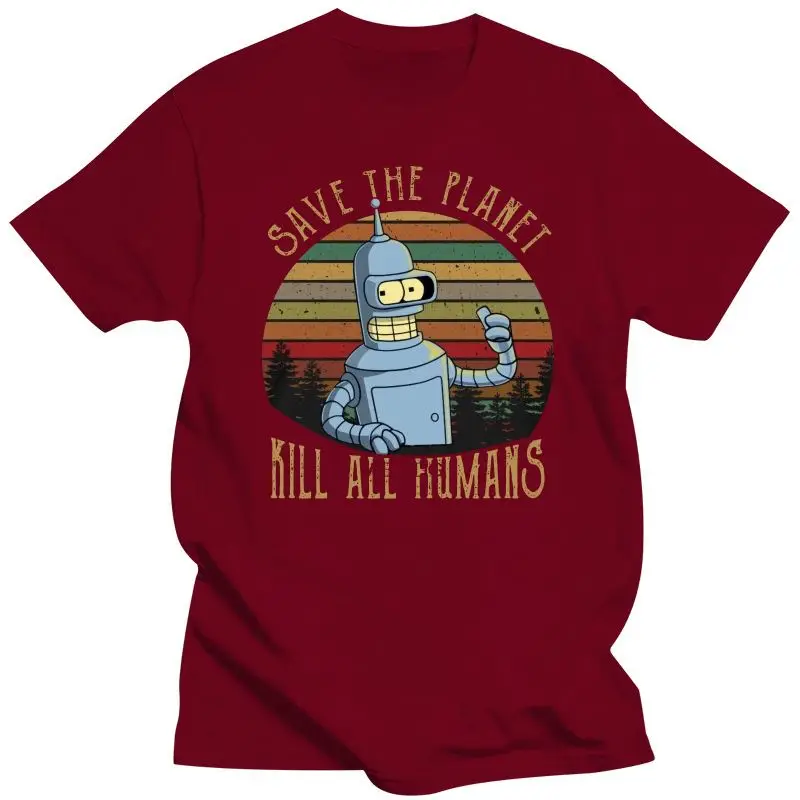 Save The Planet Kill All Humans T-Shirt image 5