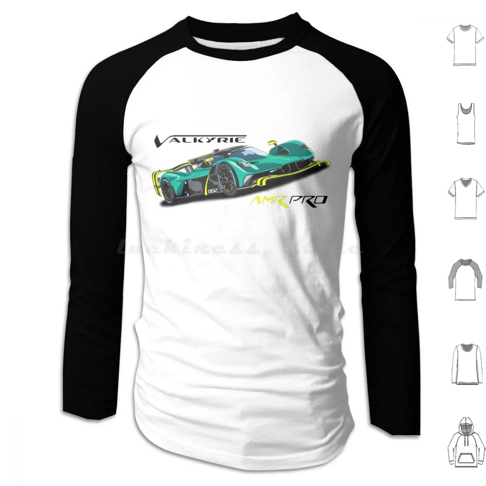 Flight Of The Hoodies Long Sleeve Aston Valkyrie Amr Pro Hypercar British Super…