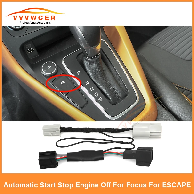 

Automatic Stop Start Engine System Off Device Control Sensor Plug Cable Stop Canceller For Ford Focus New Kuga