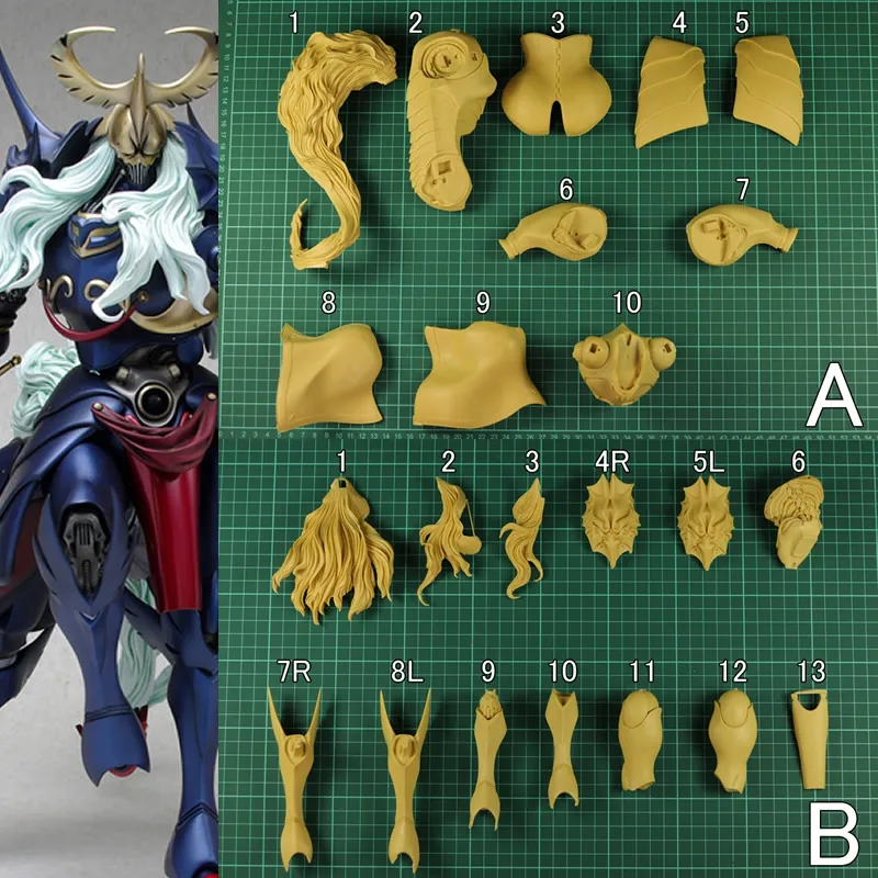 30CM Panzer World Galient Jinbahei Mardal custom Unpainted Unassembly Diy Gk Mechanic Resin Model Kit B_224