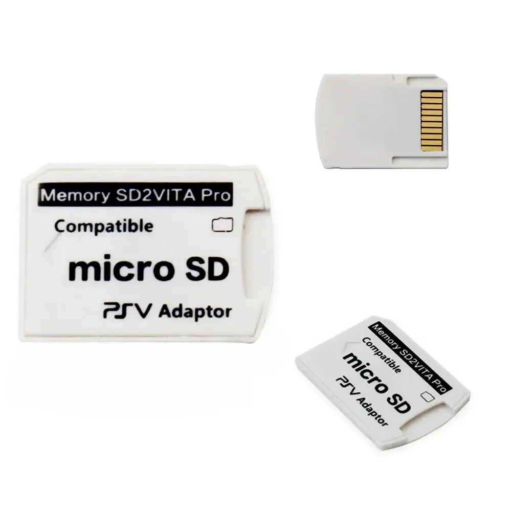 V6.0 SD2VITA PSVSD Memory Card Adapter For PSVita Henkaku 3.65 System 1000 2000 TF Card Converter Memory Card is not included