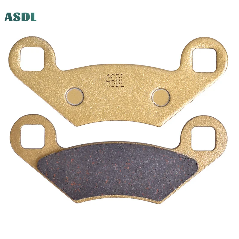 Motorcycle Front and Rear Brake Pads for POLARIS Hawkeye 325 400 2015 Sportsman 400 2011-2014 Sportsman 570 EFI X2 6X6 Tractor