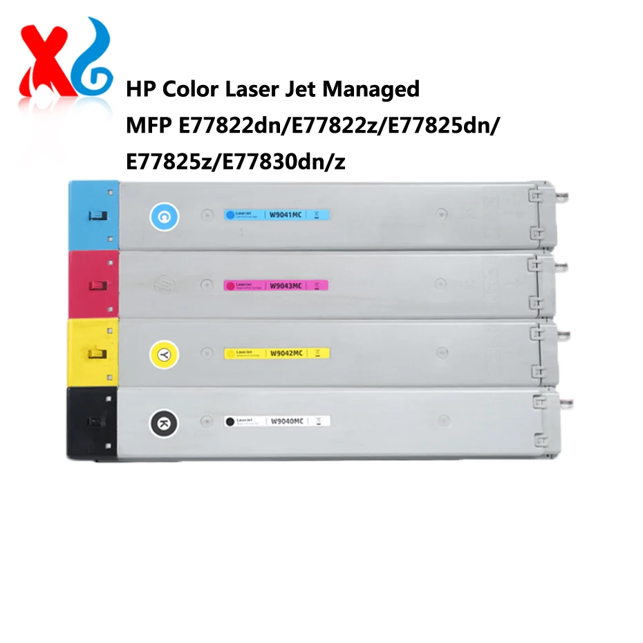 

W9040MC W9041MC W9042MC W9043MC Тонер-картридж для HP Color Laser Jet Managed MFP E77822dn E77822z E77825dn E77825z E77830dn z
