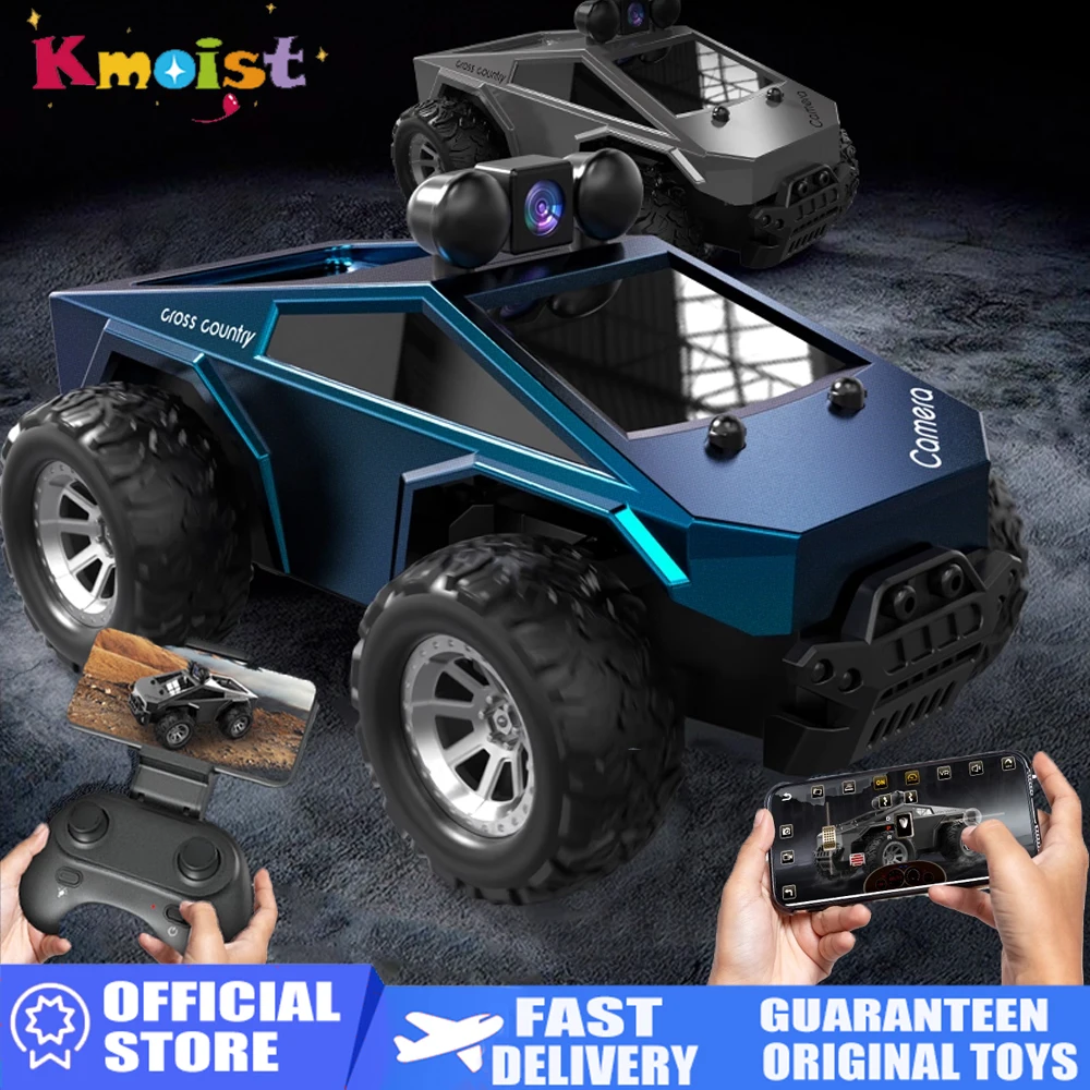 

Радиоуправляемый автомобиль с камерой 1/28 KF29 Моделирование Пикап Автомобиль с дистанционным управлением Wi-Fi 2,4G Высокоскоростной автомобиль Игрушки для детей Подарок на день рождения