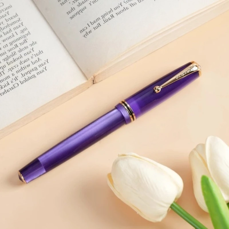 

Перьевые ручки Admok из смолы, наконечник Шмидта, поршневые чернила, всасывающие 0,5F, 0,7 м, 1,0B, чернильная ручка, профессиональная роскошная ручка для каллиграфии