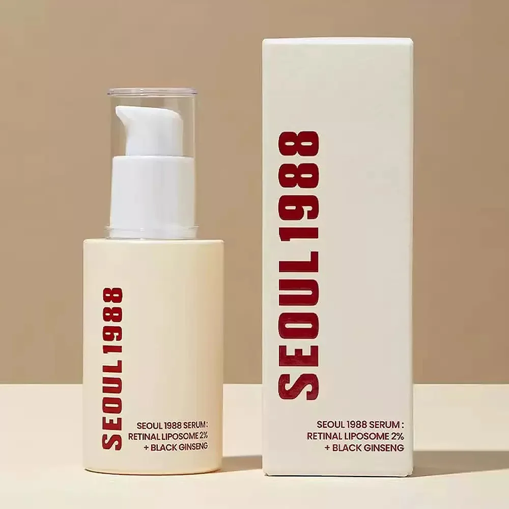 

Сыворотка SEOUL 1988: Retinal Liposome 2% + Black Gingeng, 30 мл/1,01 жидких унций | 58% экстракт черного ясеня с рециналом, бакучиолом, витами