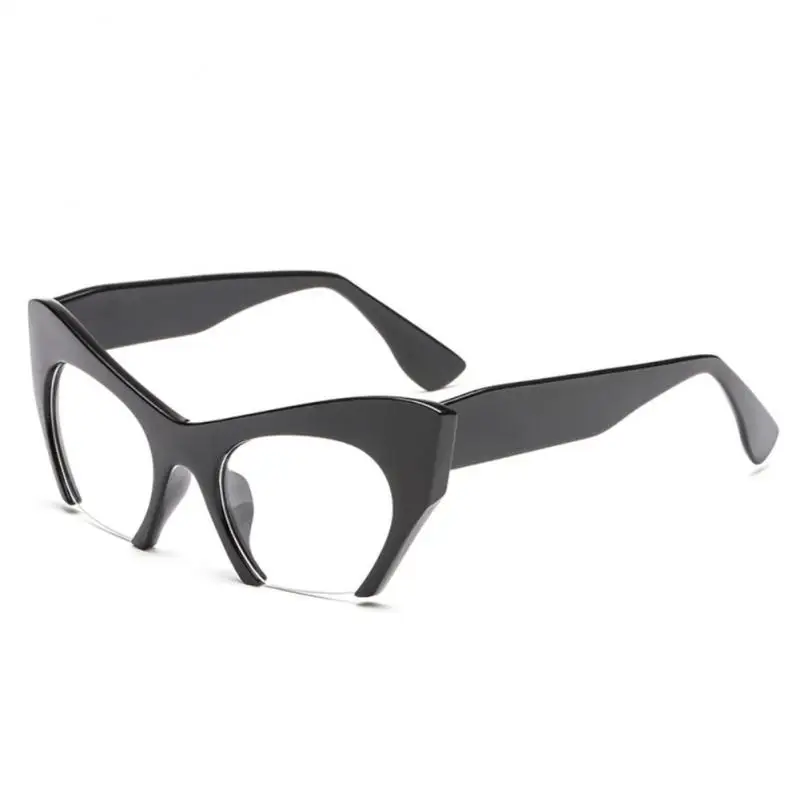 Mirror Frame Material Pc Half Frame Fashion Appearance Glasses Weight Approximately 32 G Flat Glasses Frame Multi Scene Use