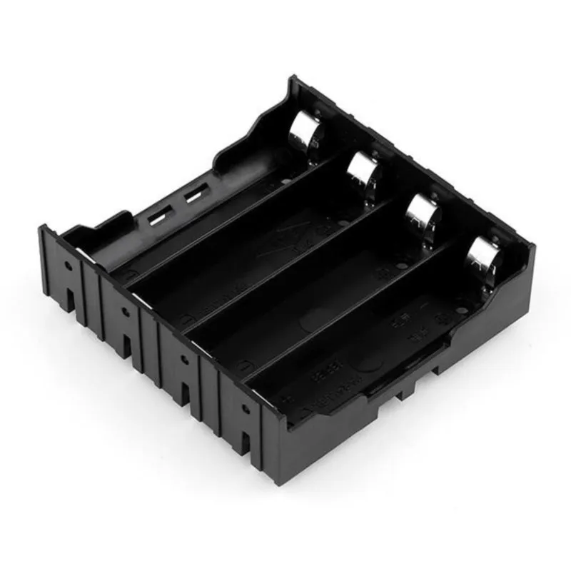 2/4/10pcs 18650 Lithium Batteries 3.7V Plug-in Battery Cartridges With Pin Type 1/2/3/4 Battery Holders For PCB Use B5