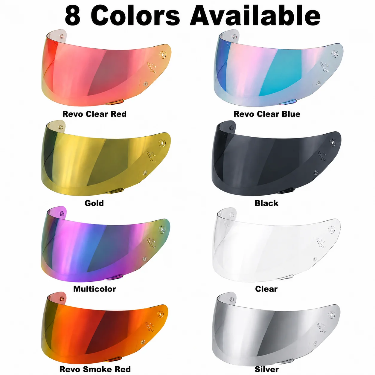 For Norisk FF391 FF389 and LS2 FF369 and FF309 Razor Helmet Visor All Colors