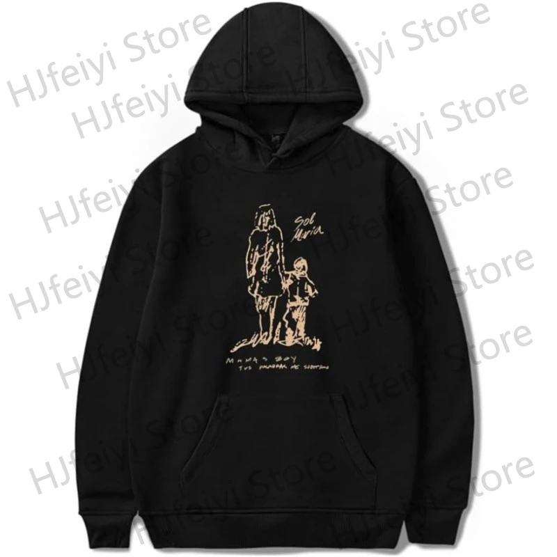 

Eladio Carrion Sol Maria Mama's Boy Album Long Sleeve Hoodies Merch Winter For Men/Women Unisex Casuals Sweatshirt Streetwear