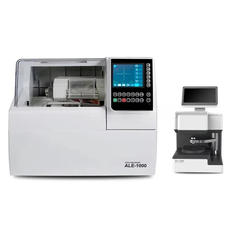 Ale-1000 + St-1200 Automatic Optical Lens Grinder Hot Sale from China Precision Eyewear Manufacturing Equipment