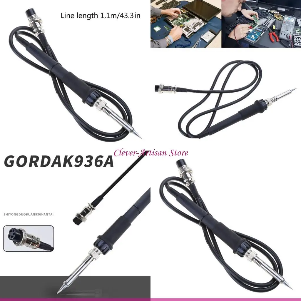 

E06B Ручка паяльника Многоцелевая ручка с 5 отверстиями Замена паяльной станции