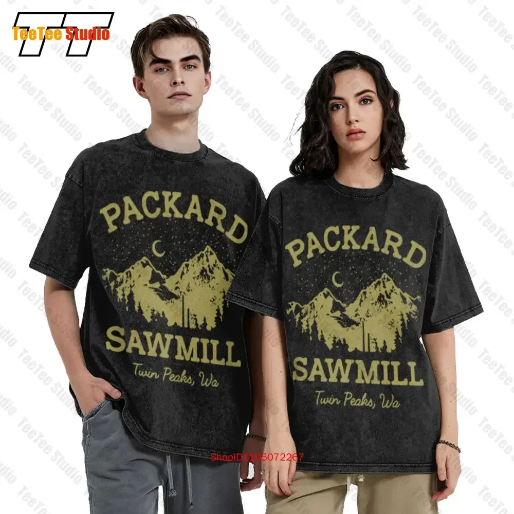 Twin Peaks Packard Sawmill Vintage Oversized T-Shirt Z6R5