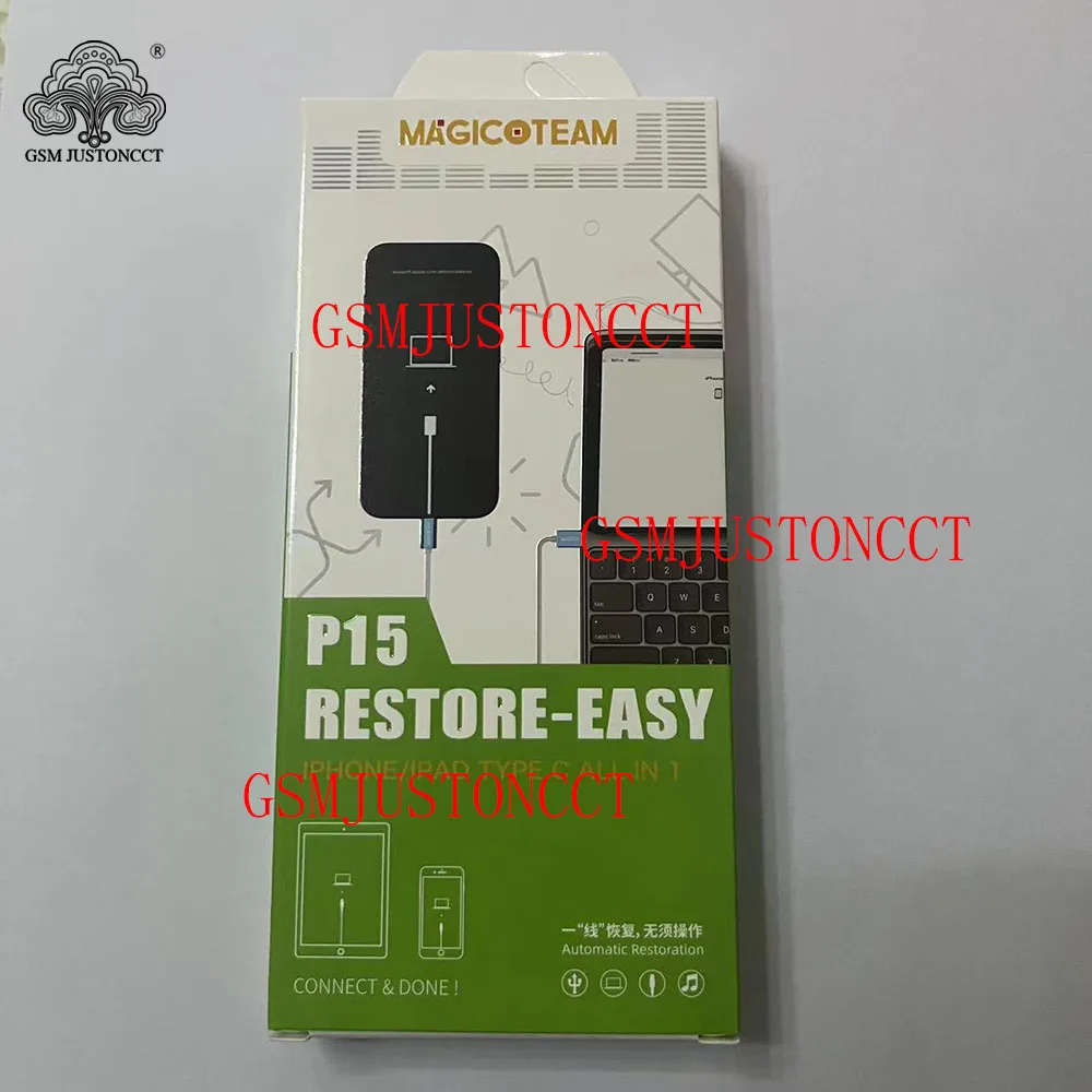 Magico P15 Type C Port Restore Easy Cable for iPhone 15 Quick Startup Go to Recovery Mode Flashing Restoring DFU Mode Cable