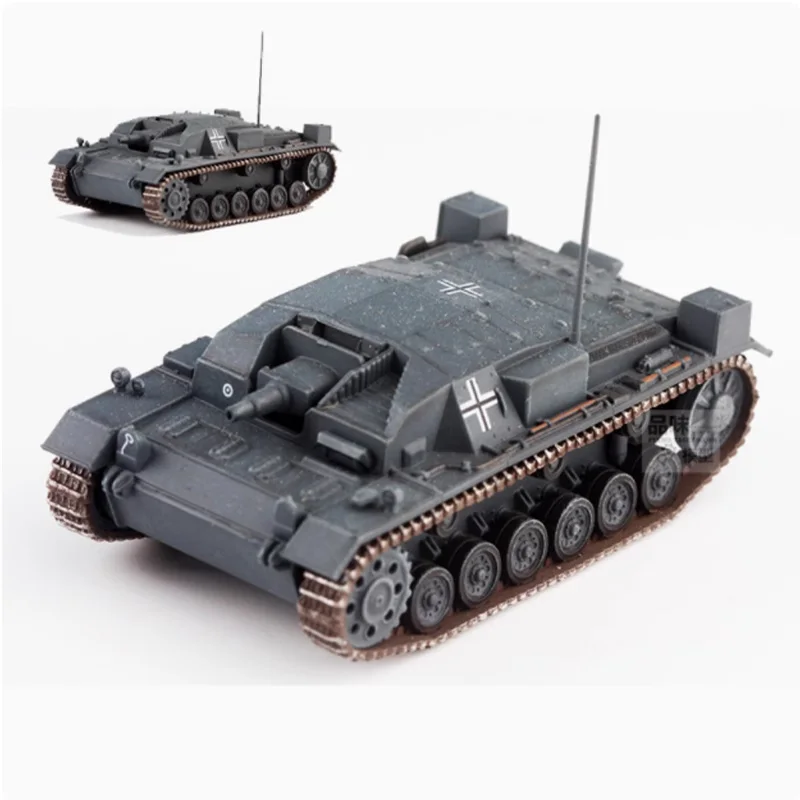 Schaal 1/72 Duitse III Assault Gun Type A Armored Division 1941 Klassieke rupstank Simulatie Plastic Model Collectible Gift