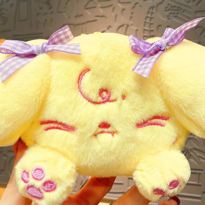 Plush Purse Star Twinkle PreCure Kawaii Keychain Anime Long Eared Dog Cute Adorable Stuffed For Keys Bags Backpacks Kids