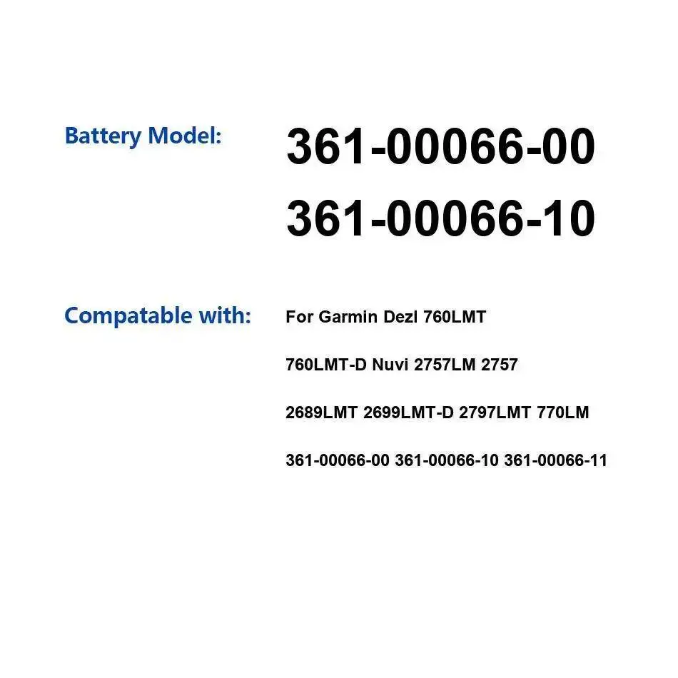 Battery For Garmin …