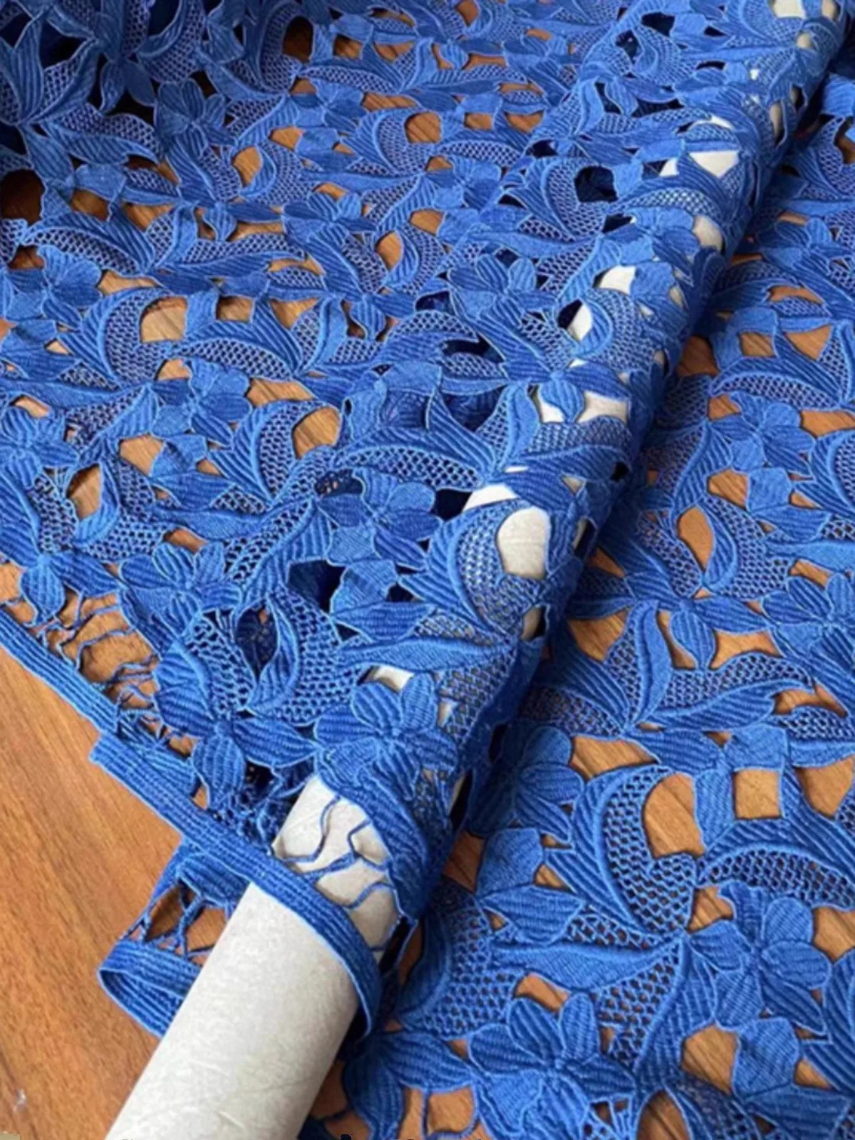 1yard Heavy industry three-dimensional water-soluble lace fabric Dress and wedding cheongsam fabric for patchwork