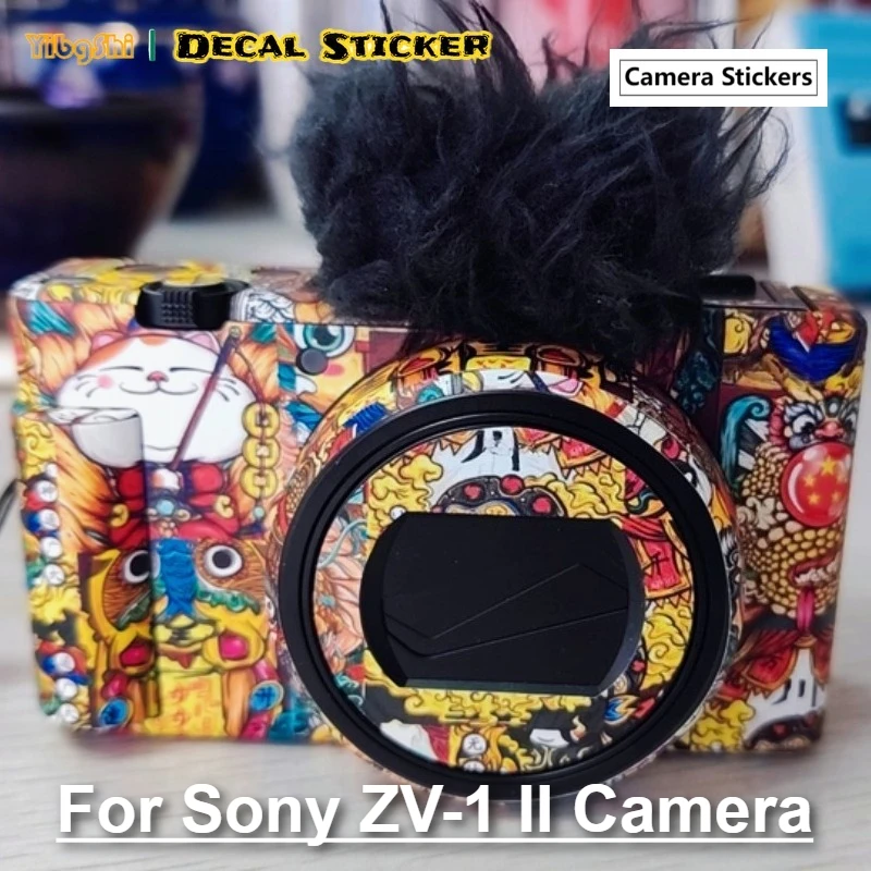 For Sony ZV-1 Ii Camera Decal Skin Anti-Scratch Vinyl Wrap Film Camera Body Pro…