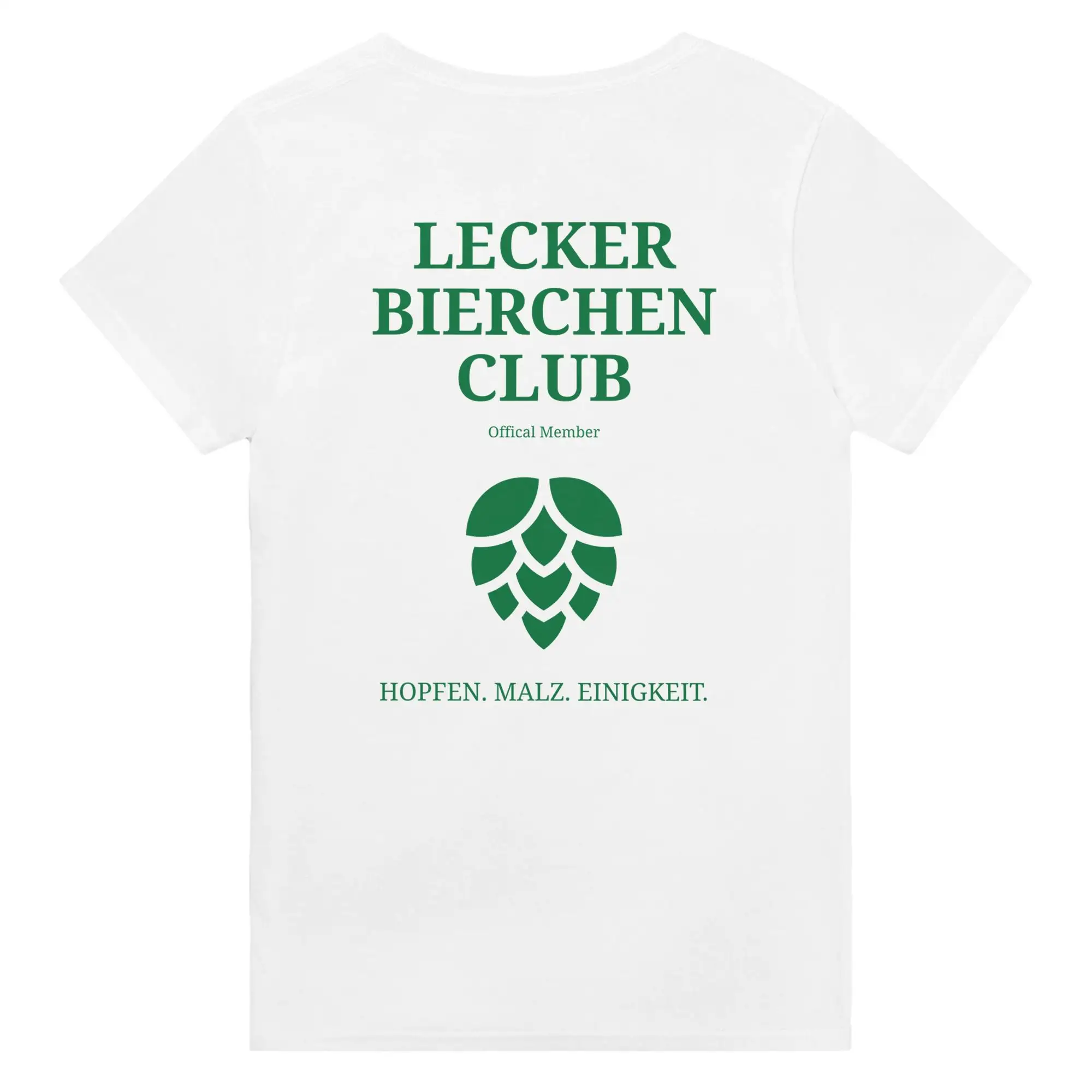 Lecker Bierchen Club Shirt – Funny Beer T-Shirt for Men | Oktoberfest Shirt | Gift for Beer Lovers | Funny Beer Tee High-Quality