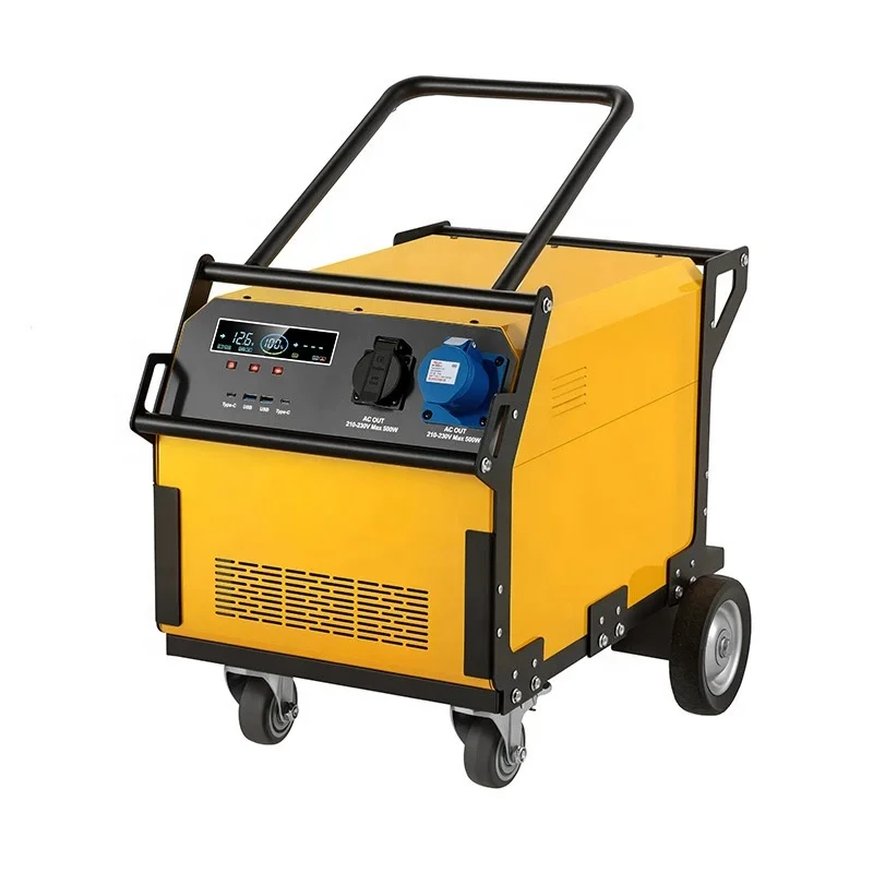 220V High Power Portable Power Station Large Capacity Solar Generator With Multiple Ac Dc Outputs For Emergency Use Camping