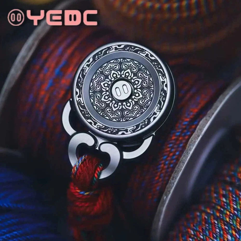 YEDC PANYUN 3.0 Haptic Coin Titanium Ratchet Fidget Toy Upgraded Stress Relief EDC Anxiety Toys Fidget Toys Adults