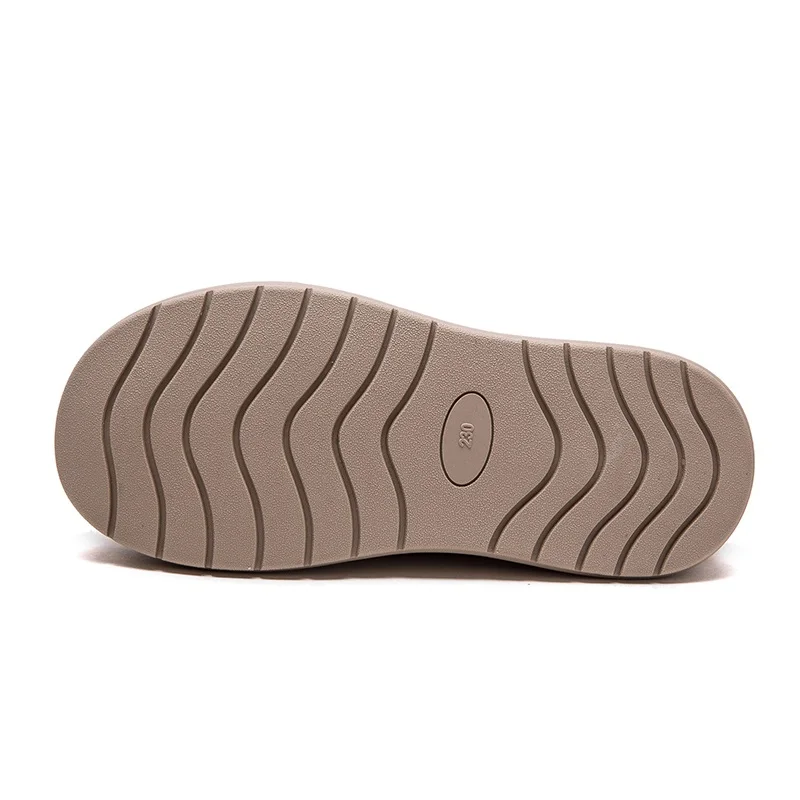 DRKANOL 2026 Women Casual Shoes Mixed Colors Genuine Leather Thick Bottom Chunky Platform Round Toe Women Board Shoes Footwear
