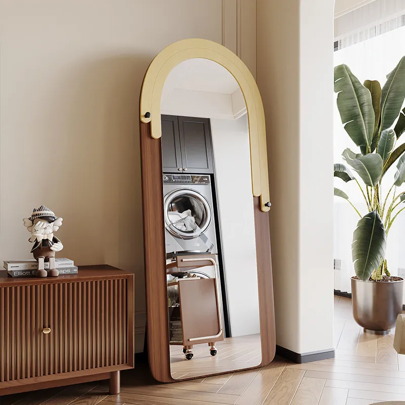 Floor Big Mirror Funky Luxury Long Bathroom Men Bedroom Girls Standing Full Body Mirror Moving Moving Living Room Decorations