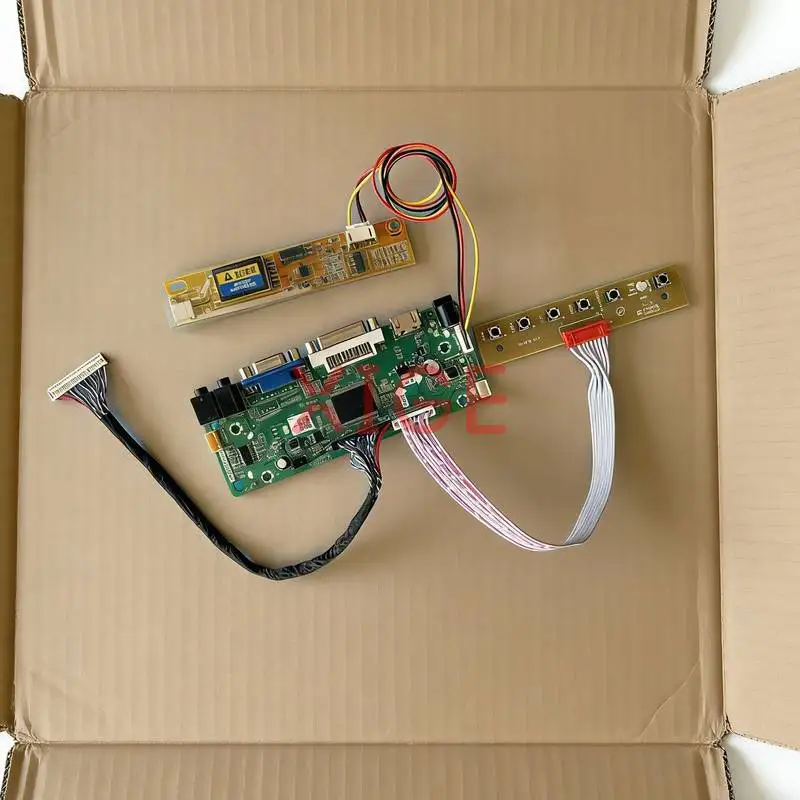 

Matrix Controller Drive Board Fit LTN133AT01 LP133WX1 B133EW01 LTN133W1 1-CCFL HDMI+DVI+VGA 1280*800 LVDS-30Pin 1280x800 DIY Kit