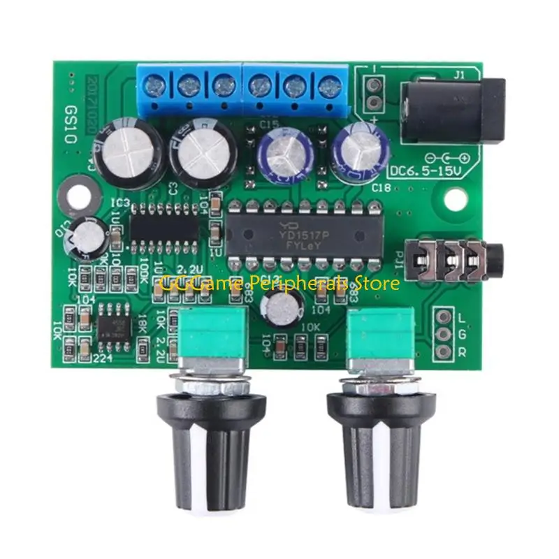 U55B Heavy Duty 2.1 Channel Amplifiers Module 12V Compatible Subwoofer Integration Sound Upgrades