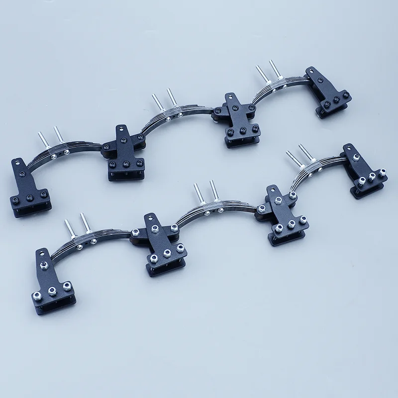 Metalen Simulatie 2/3 Axis Balans Suspension Kit Stalen Plaat Trailer voor 1/14 Tamiya RC Truck SCANIA 770S VOLVO Benz MAN TGX Auto