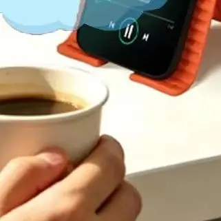 ∘Foldable Transforming Silicone Stand Creative Flexible Anti-scratch Portable Holder for Home Office Travel Daily Use