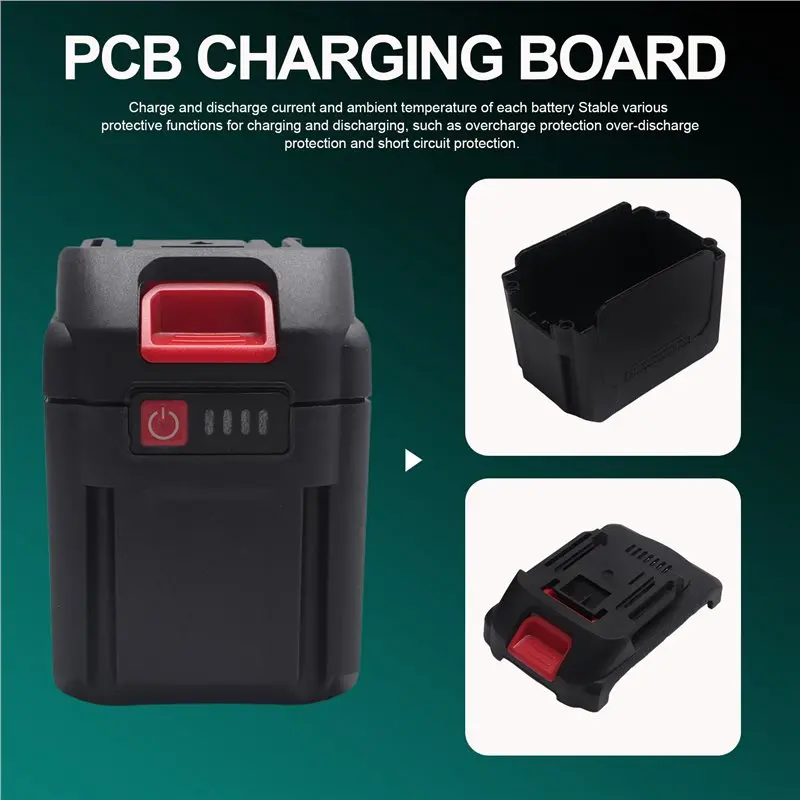 

A92P For -Battery Case Storage Box Shell PCB Charging Board For -Battery Case Power Tool Accessories