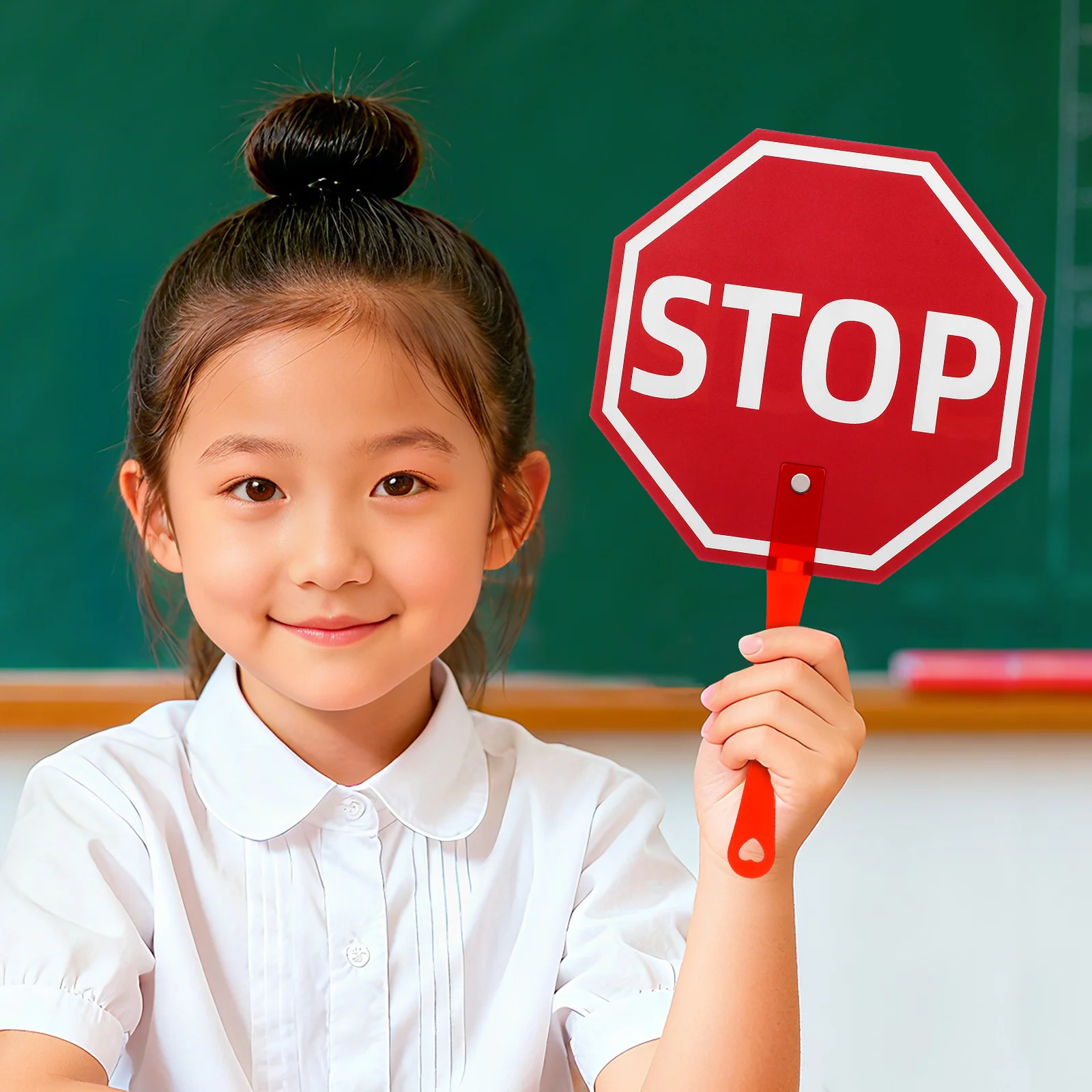 Handheld-Stoppschilder verbessern die Interaktion im Klassenzimmer. Paddel-Schilder für das Klassenzimmer. Stop-Paddel-Schilder. Klassenzimmer-Bewertungsbrett